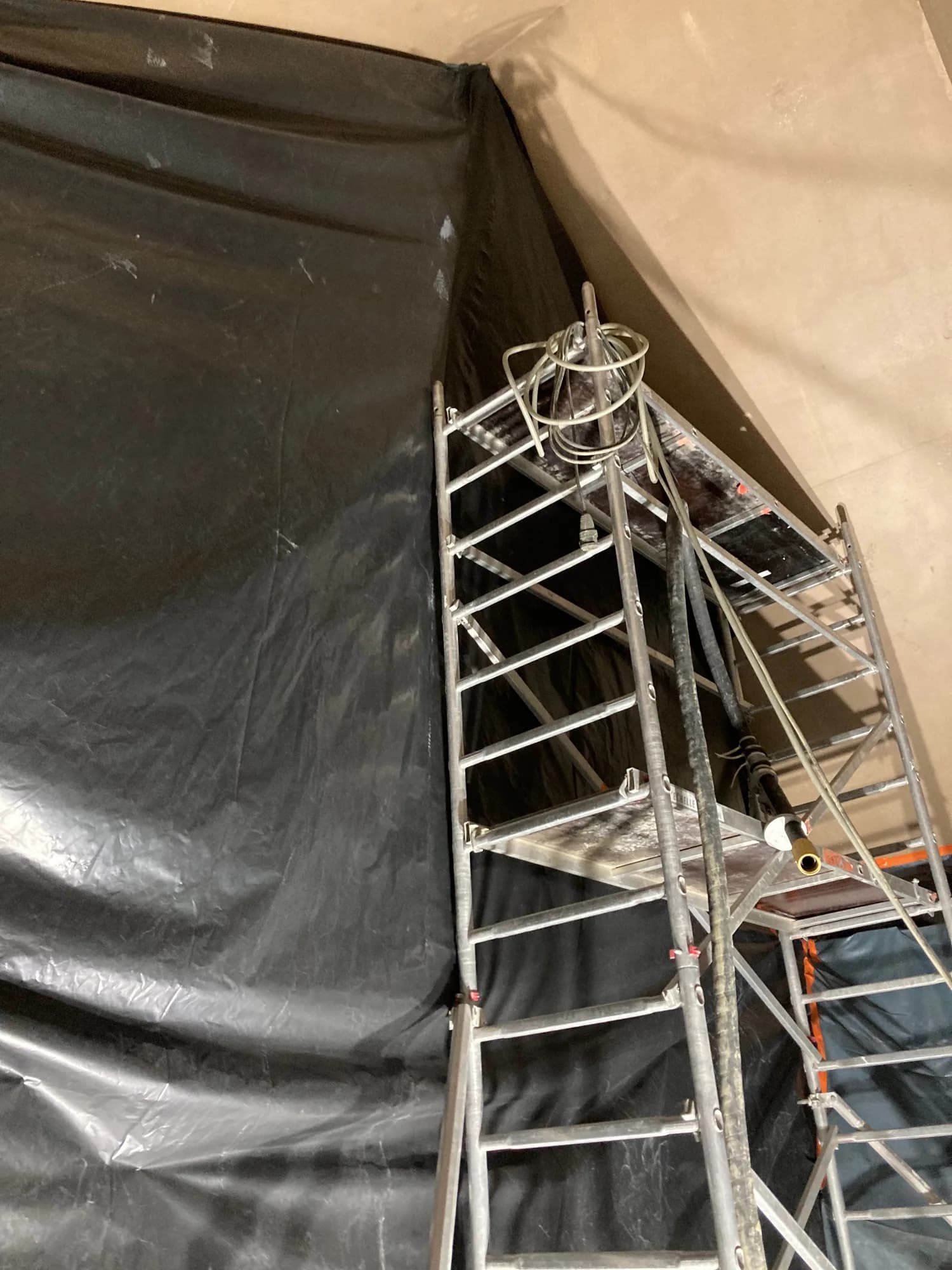 Musée de Fougères — La Coursive — en cours de chantier